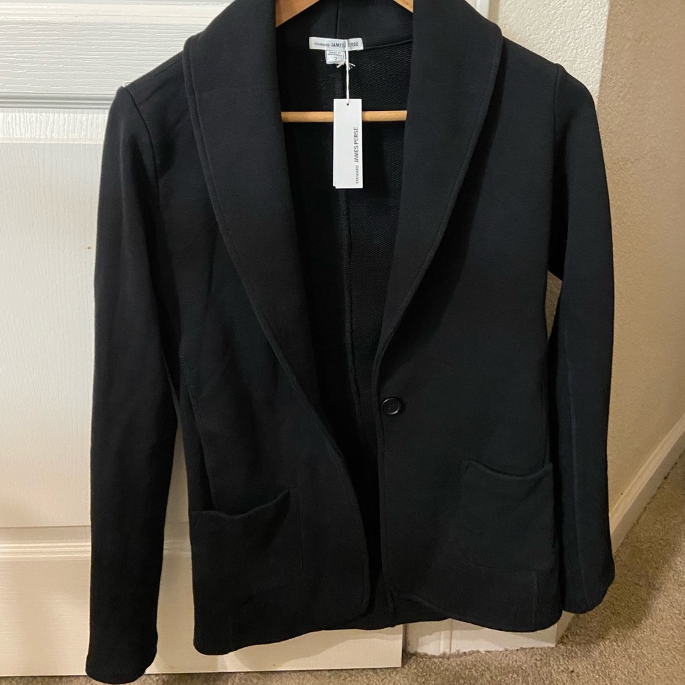 James Perse Jacket. Black size 2 . New with tags